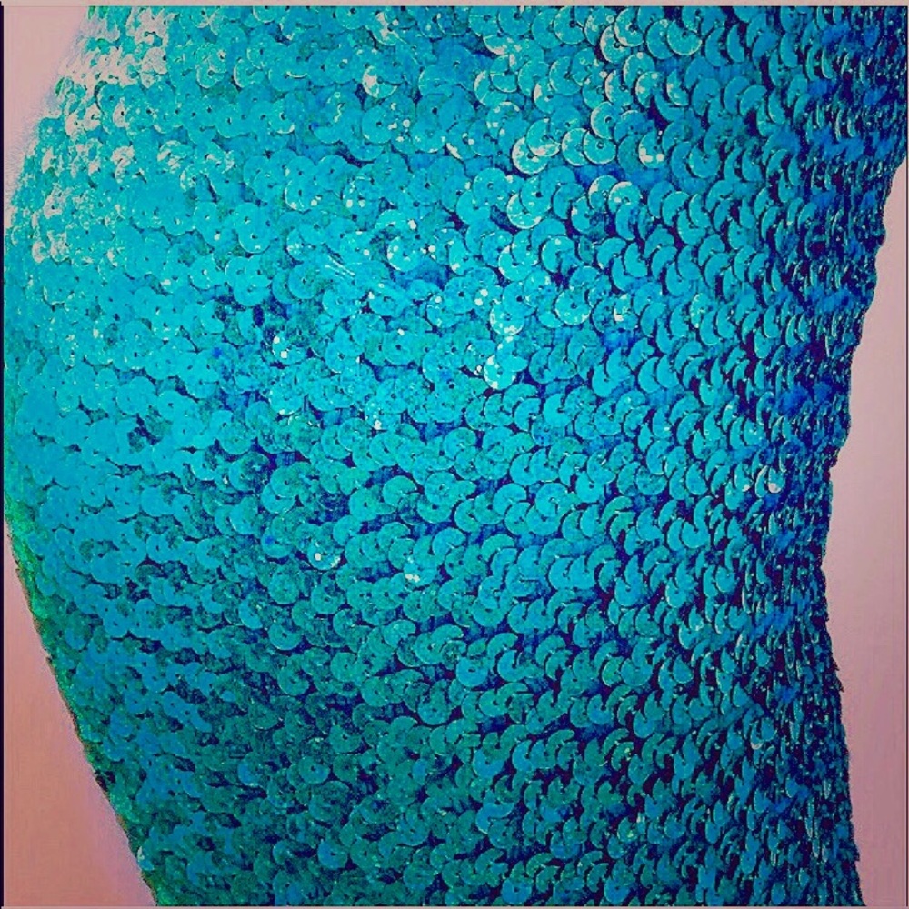 Sequined Mermaid Mini - Picture 4 of 6
